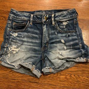 American Eagle High Waisted Shorts - Never Worn
